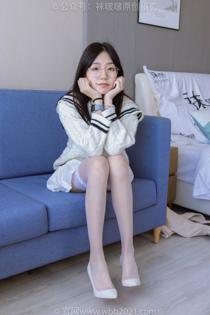 [BoBoSocks袜啵啵]NO.282 小甜豆-长靴、高跟鞋、白丝大腿袜[140P/1V/5.85GB]插图2