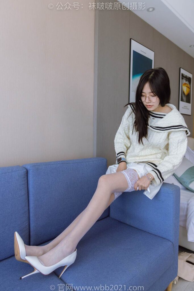 [BoBoSocks袜啵啵]NO.282 小甜豆-长靴、高跟鞋、白丝大腿袜[140P/1V/5.85GB]插图3