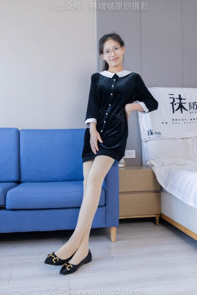 [BoBoSocks袜啵啵]NO.286 芝士-平底鞋、厚肉丝、裸足[150P/1V/5.58GB]插图1