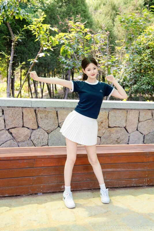 足愉心 NO.039 嘉怡（搭配：体操服、白色短裙、白色棉袜、运动鞋）[120P/2V/14.8GB]-无料摄影圈