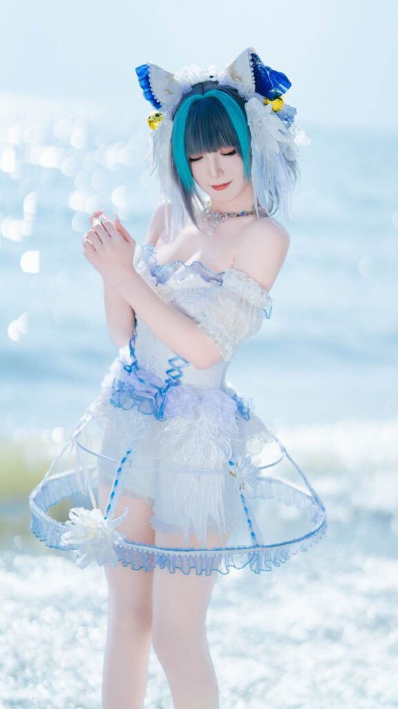 封疆疆v NO.070 – 碧蓝航线 柴郡小礼服[10P/105MB]插图