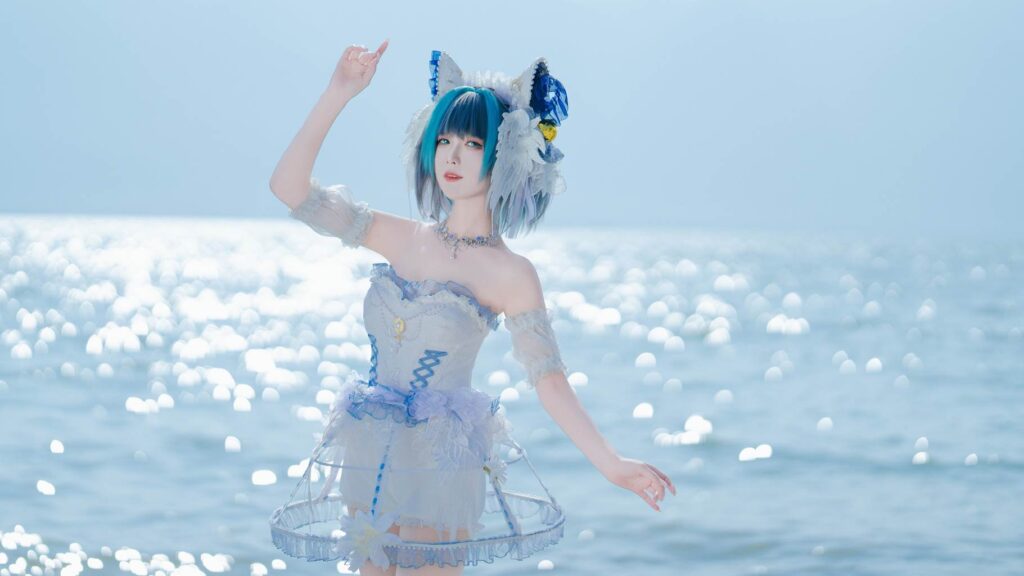 封疆疆v NO.070 – 碧蓝航线 柴郡小礼服[10P/105MB]插图3