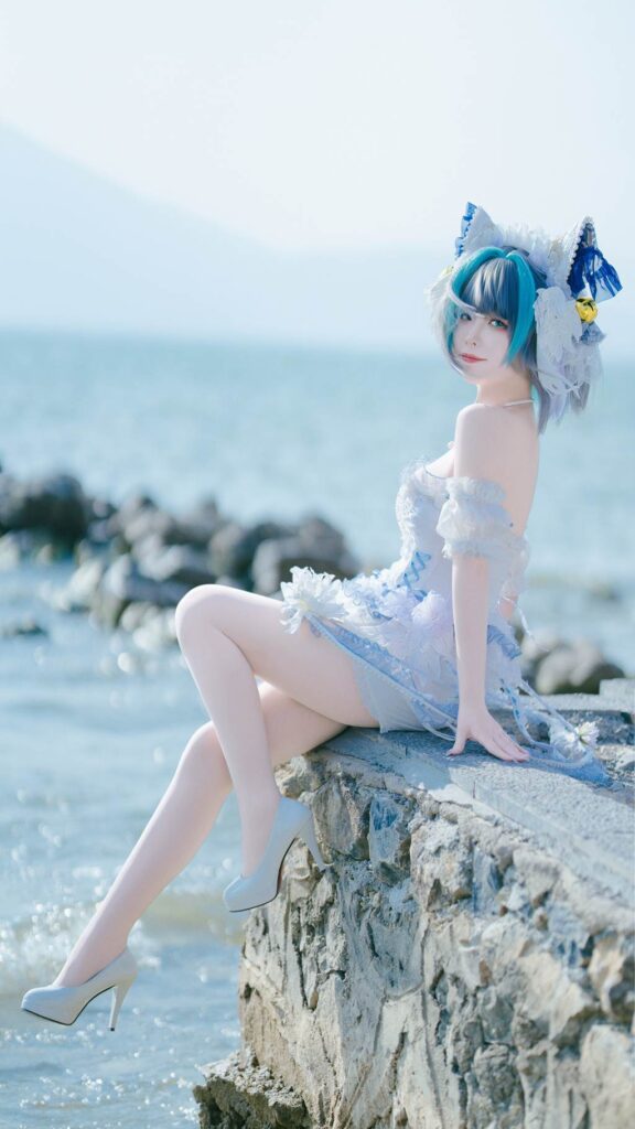 封疆疆v NO.070 – 碧蓝航线 柴郡小礼服[10P/105MB]插图1