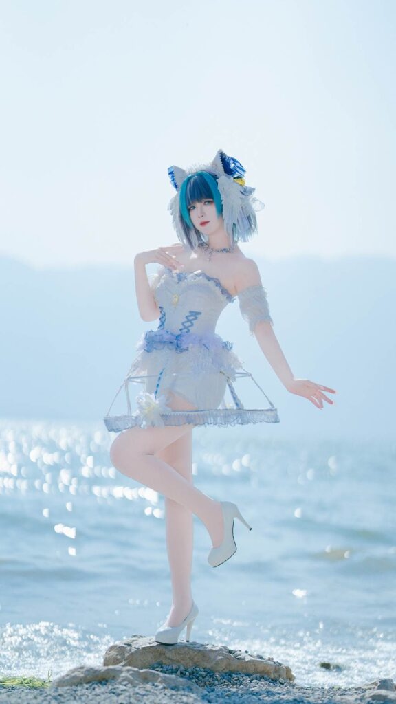 封疆疆v NO.070 – 碧蓝航线 柴郡小礼服[10P/105MB]插图2