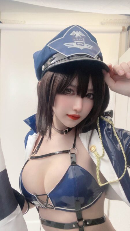 Shika小鹿鹿 NO.111 – 碧蓝航线 巴尔的摩赛车服[9P/48MB]-无料摄影圈