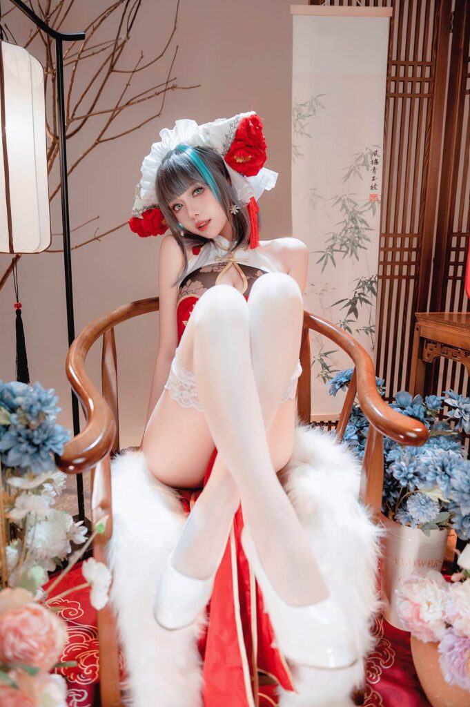 Shika小鹿鹿 NO.112 – 碧蓝航线 新年柴郡[16P/231MB]插图