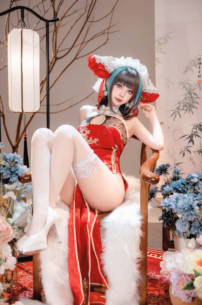 Shika小鹿鹿 NO.112 – 碧蓝航线 新年柴郡[16P/231MB]插图3