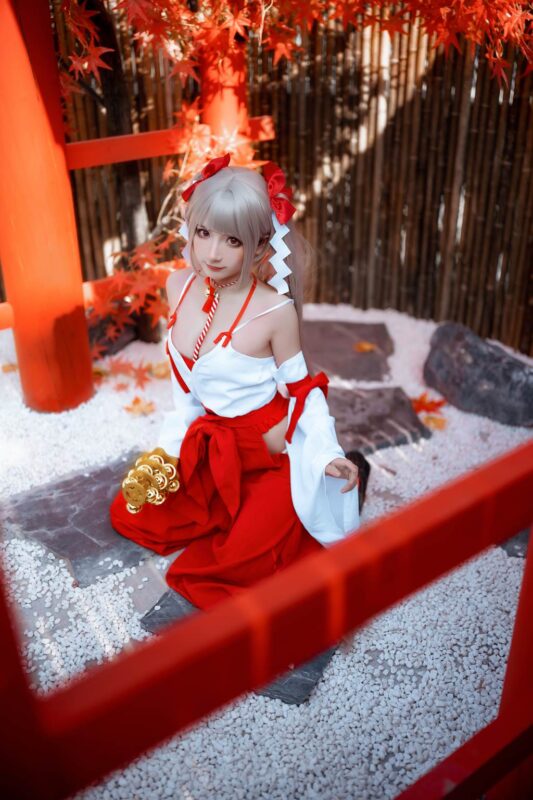 是三不是世w NO.049 – 碧蓝航线 可畏 巫女[21P/539MB]-无料摄影圈