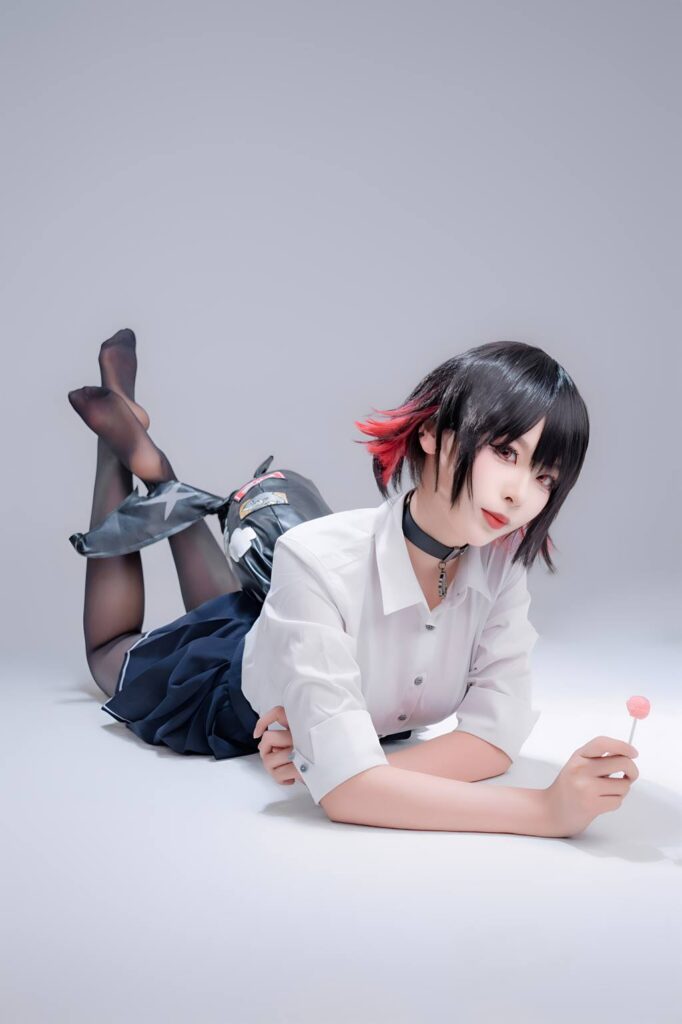 轩萧学姐 NO.082 – 鲨鱼妹JK[100P/1V/548MB]插图1