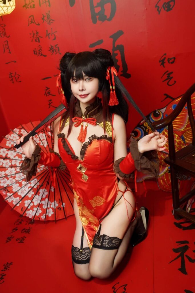 亚马逊鲶鱼 NO.017 – 时崎狂三 旗袍[25P/1V/546MB]插图2