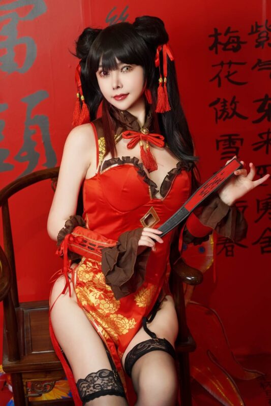 亚马逊鲶鱼 NO.017 – 时崎狂三 旗袍[25P/1V/546MB]-无料摄影圈