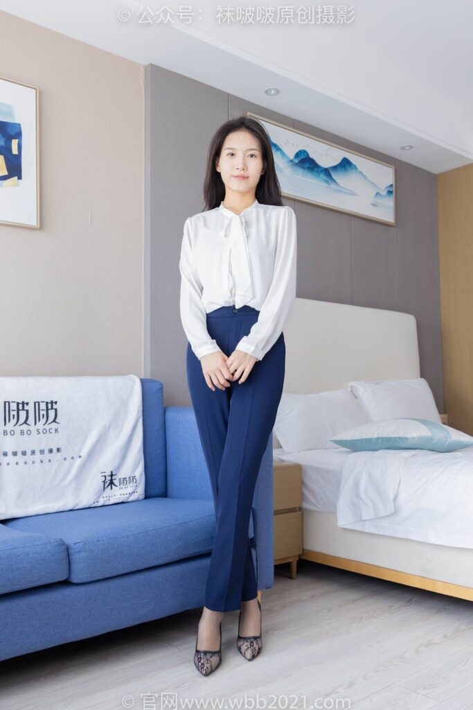 [BoBoSocks袜啵啵]NO.307 芝士-高跟鞋、平底鞋、短灰丝、短肉丝[165P/1V/1.82GB]插图1