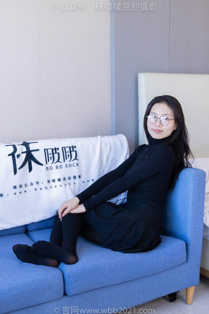 [BoBoSocks袜啵啵]NO.313 芝士-皮鞋、平底鞋、厚黑丝、厚黑丝大腿袜[150P/1V/6.30GB]插图3