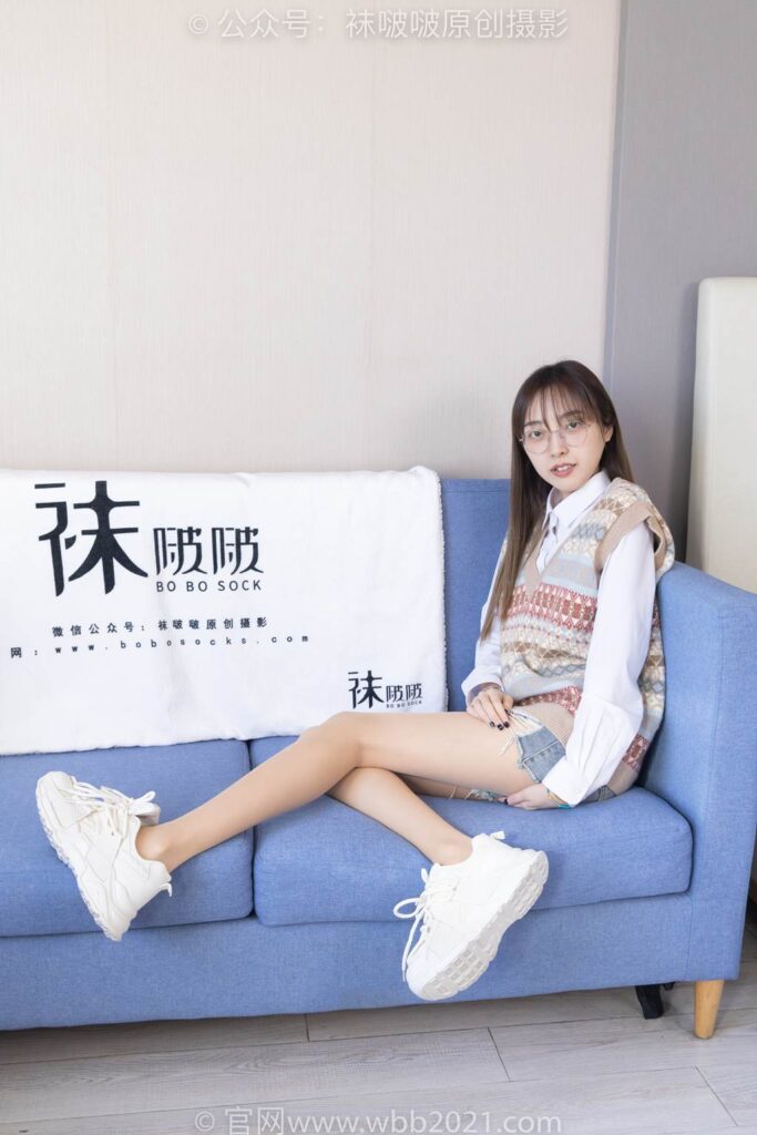 [BoBoSocks袜啵啵]NO.316 稚予-运动鞋、马丁靴、肉丝[160P/1V/6.36GB]插图2