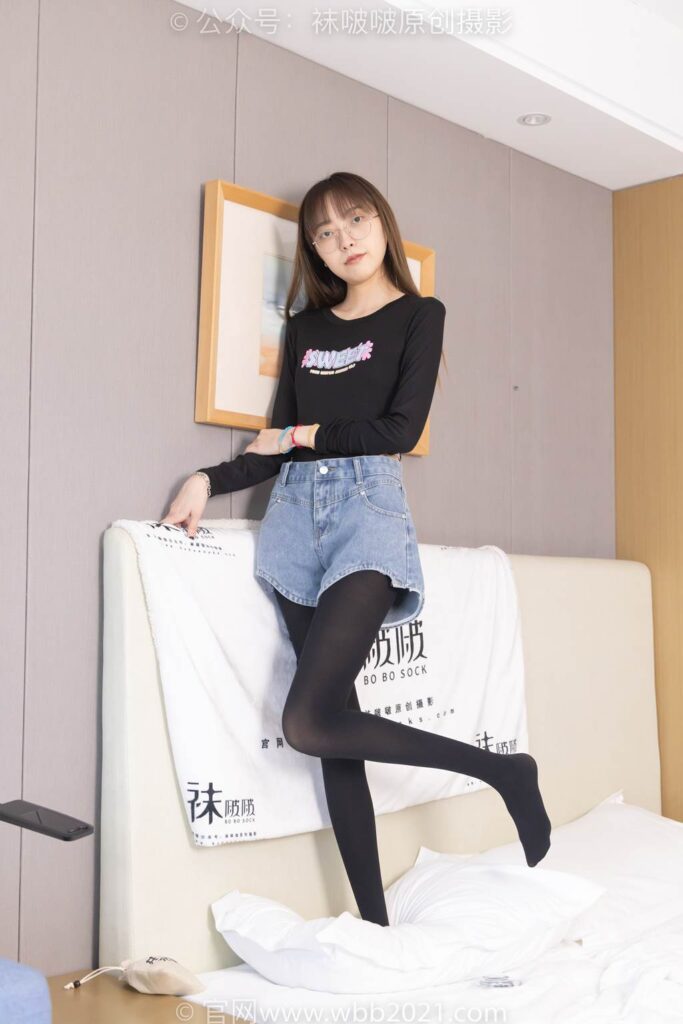 [BoBoSocks袜啵啵]NO.321 稚予-高跟鞋、厚黑丝[150P/1V/6.01GB]插图