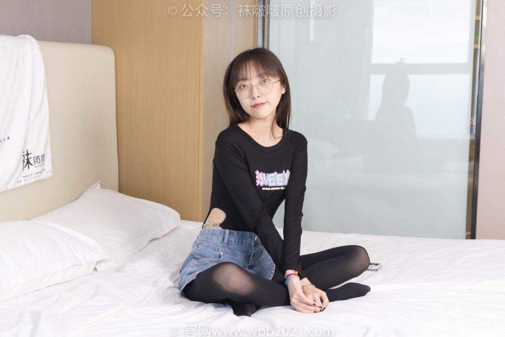 [BoBoSocks袜啵啵]NO.321 稚予-高跟鞋、厚黑丝[150P/1V/6.01GB]插图3