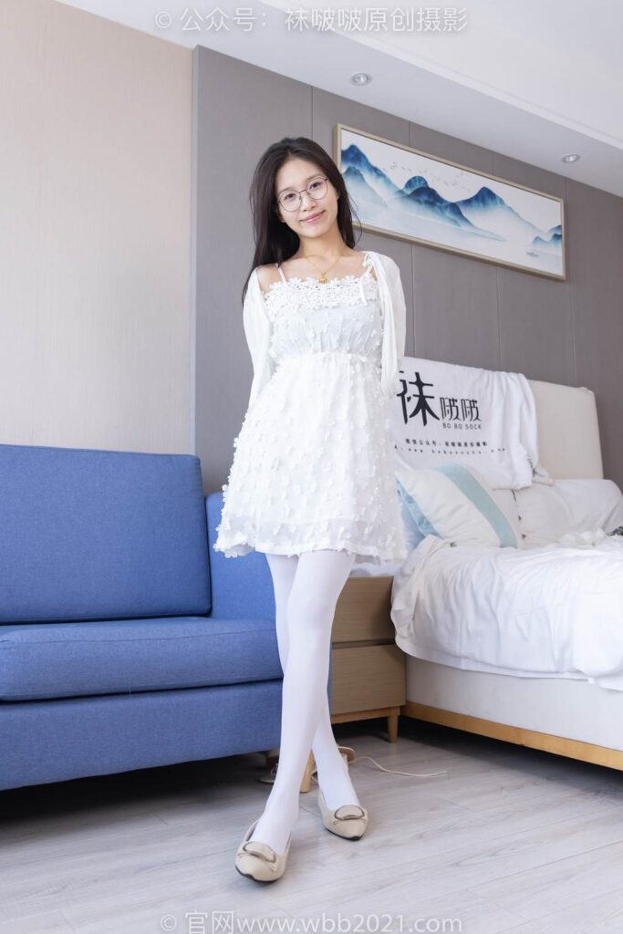 [BoBoSocks袜啵啵]NO.322 芝士-两双平底鞋、厚白丝[140P/1V/5.76GB]插图1