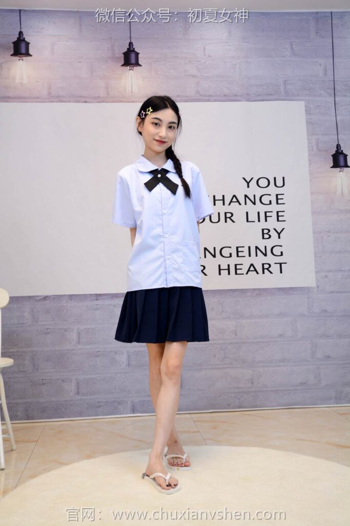 初夏女神 NO.291 柒柒 粉蓝白[90P/1V/4.16GB]插图3