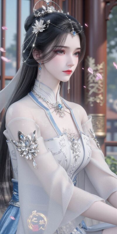 AI绘画 764 国漫女神[22P/110M]-无料摄影圈