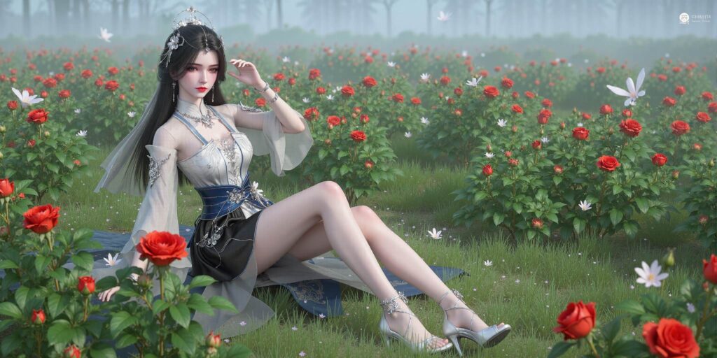 AI绘画 766 国漫女神[36P/265M]插图1