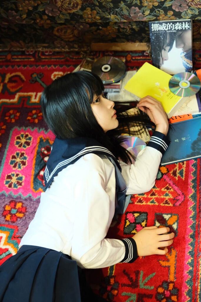 白莉爱吃巧克力 NO.004 – 原理猪 闺房JK[19P/732MB]插图3