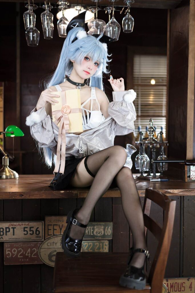 九柒喵 NO.028 – 少女前线 芙洛伦 药心[29P/397MB]插图1