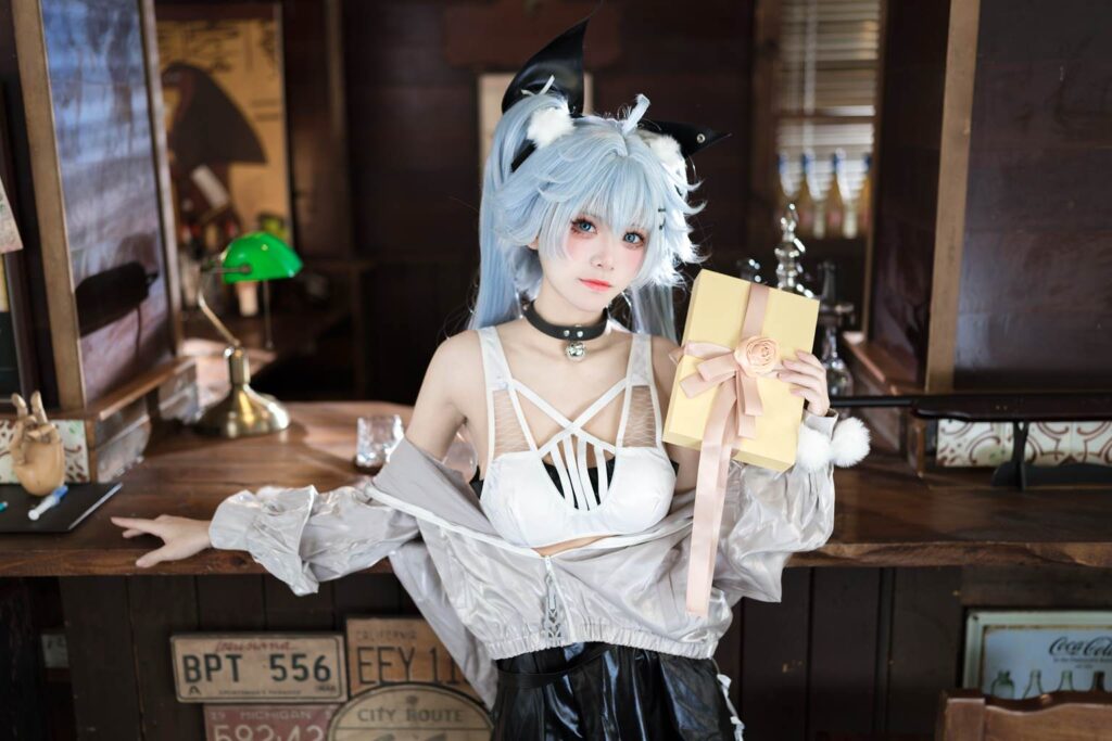 九柒喵 NO.028 – 少女前线 芙洛伦 药心[29P/397MB]插图2