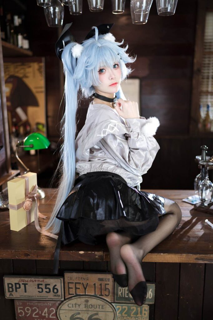 九柒喵 NO.028 – 少女前线 芙洛伦 药心[29P/397MB]插图3