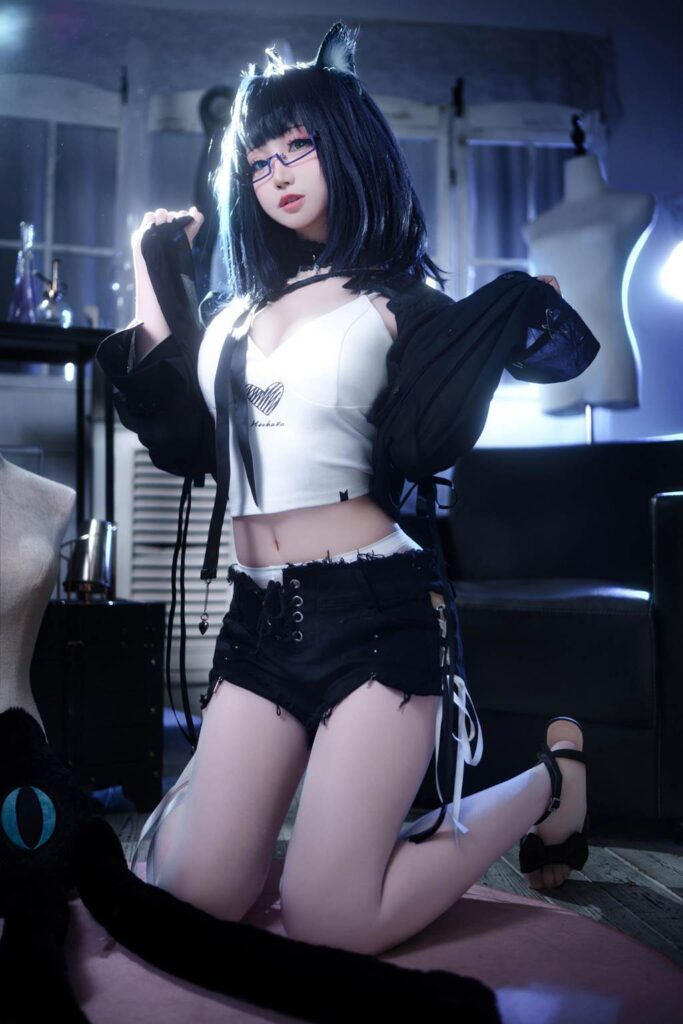 焖焖碳 NO.051 – 黑茶子[22P/286MB]插图2