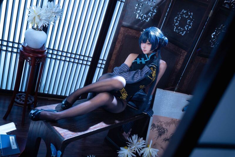 Seya-狮砸 NO.038 - 蔚蓝档案 妃咲 旗袍[12P/138MB]-无料摄影圈