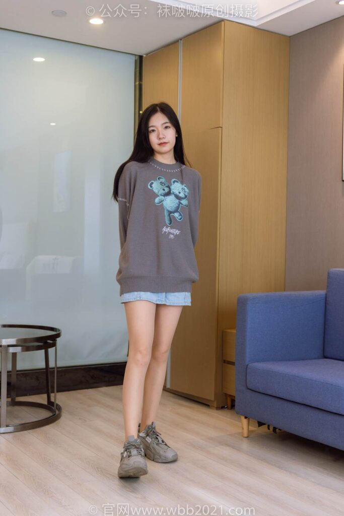 [BoBoSocks袜啵啵]NO.354 小甜豆-运动鞋、肉丝[140P/1V/5.95GB]插图1