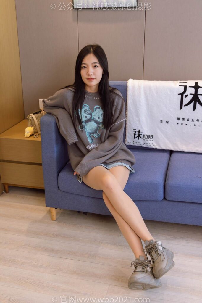 [BoBoSocks袜啵啵]NO.354 小甜豆-运动鞋、肉丝[140P/1V/5.95GB]插图2