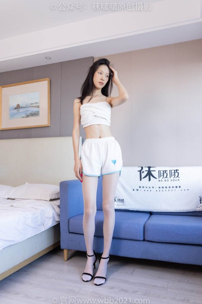 [BoBoSocks袜啵啵]NO.360 雪糕-高跟鞋、白丝、灰丝[155P/1V/5.85GB]插图1