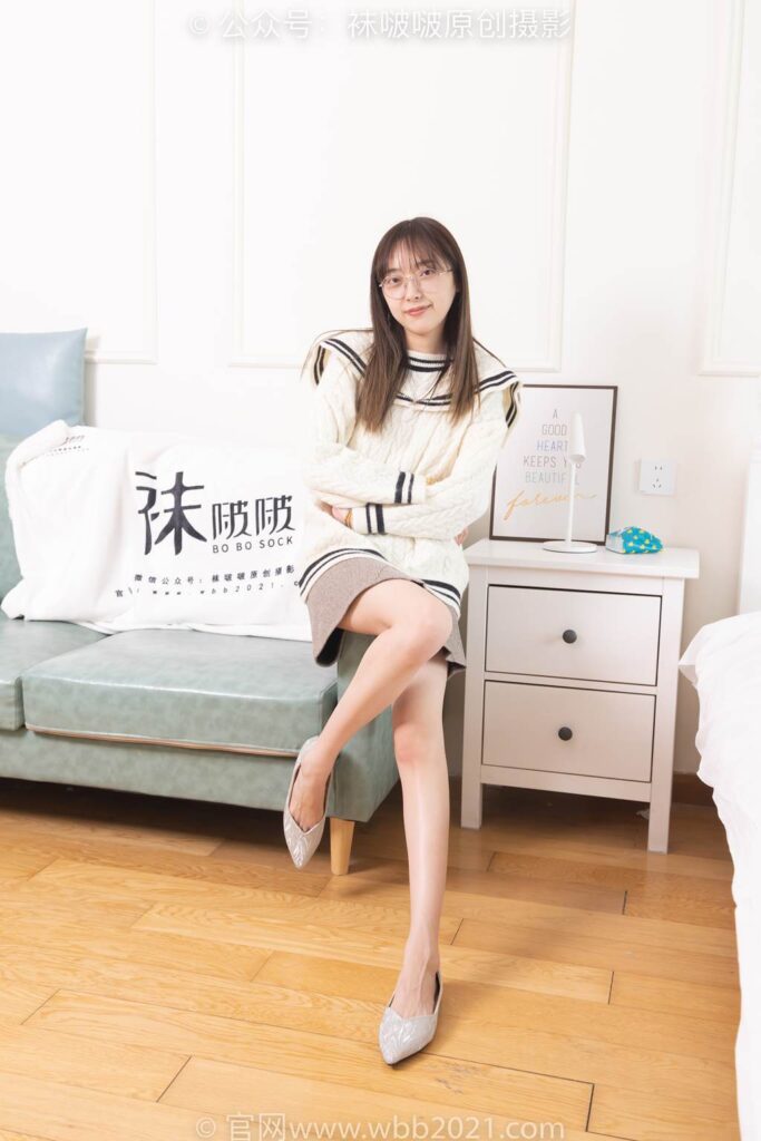 [BoBoSocks袜啵啵]NO.361 稚予-高跟凉鞋、平底鞋、超薄黑丝、灰丝[160P/1V/6.11GB]插图