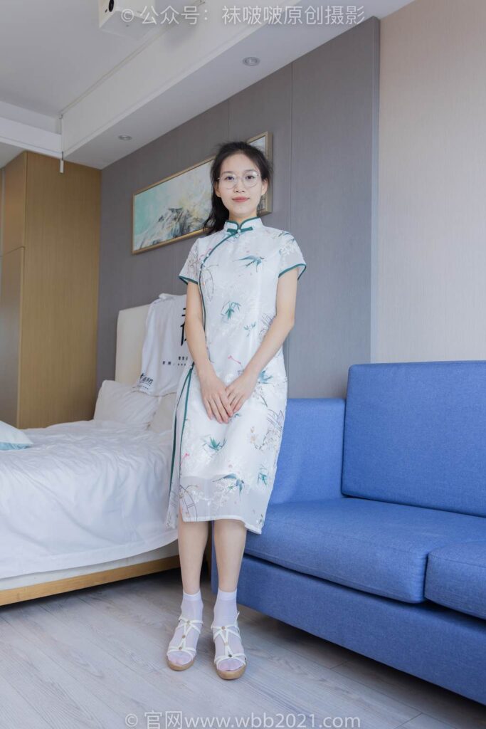 [BoBoSocks袜啵啵]NO.371 芝士-平底鞋、高跟凉鞋、厚白丝小腿袜、短白丝[140P/1V/6.03GB]插图3