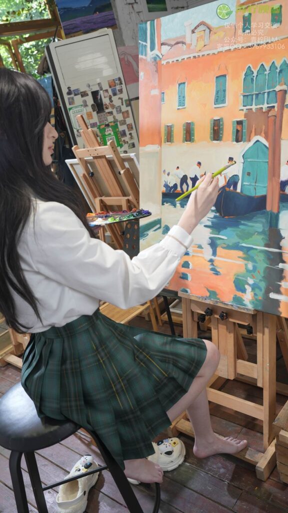 青柠映画 NO.029 – AN 画室JK[146P/336MB]插图1