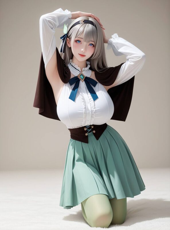 AI绘画 779 崩坏星穹铁道-流萤[20P/25M]-无料摄影圈