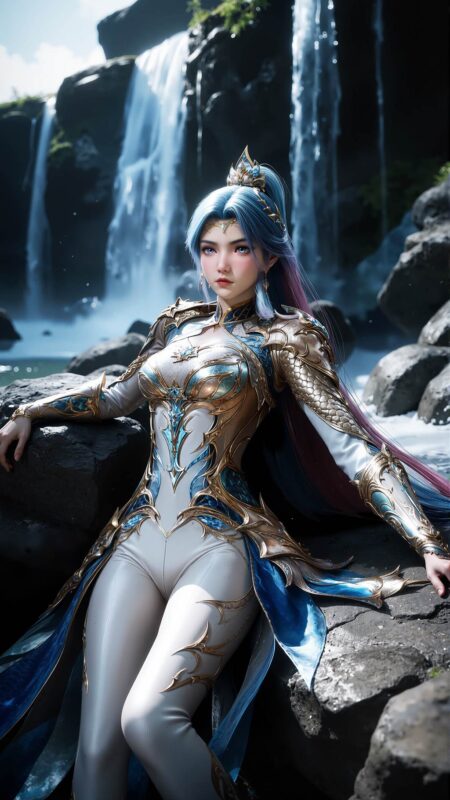 AI绘画 794 绝世唐门-王秋儿[16P/149M]-无料摄影圈