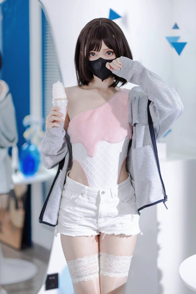 洛桑w伊梓 NO.017 – 甜筒[40P/261MB]插图3