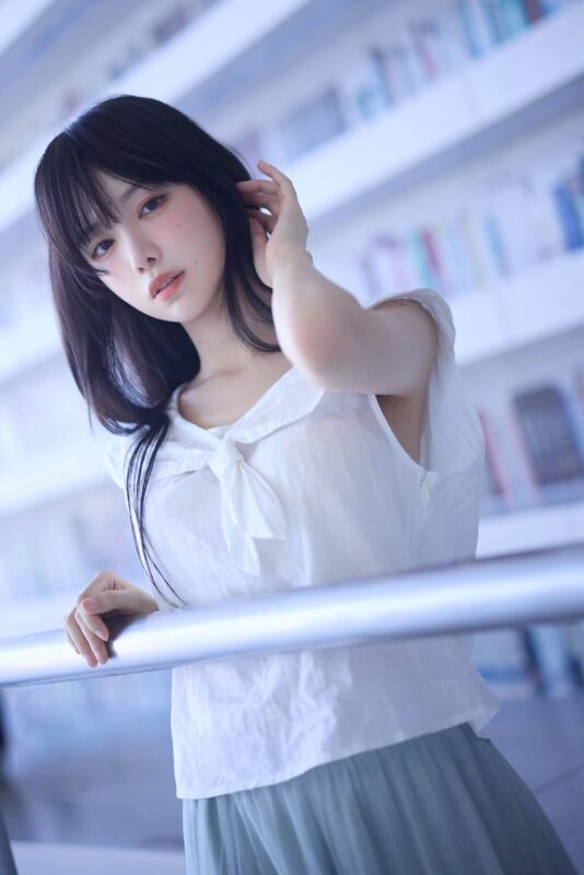 Shika小鹿鹿 NO.116 – 图书馆[16P/294MB]-无料摄影圈