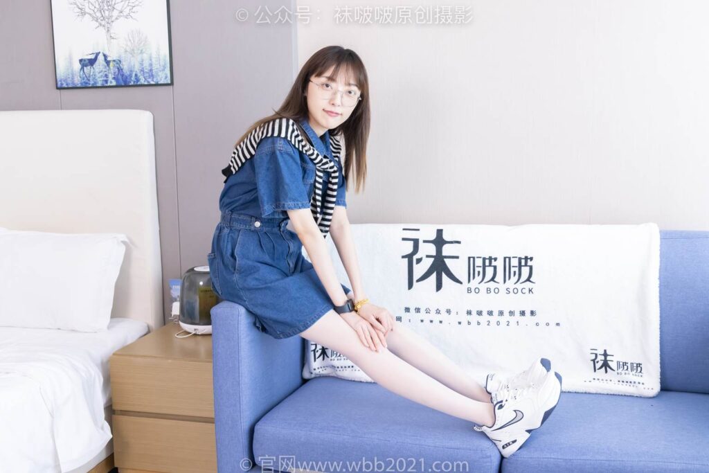 [BoBoSocks袜啵啵]NO.435 稚予-板鞋、运动鞋、白丝、肉丝[150P/1V/6.25GB]插图2