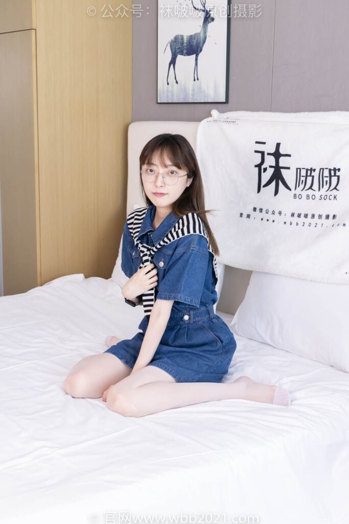 [BoBoSocks袜啵啵]NO.435 稚予-板鞋、运动鞋、白丝、肉丝[150P/1V/6.25GB]插图3