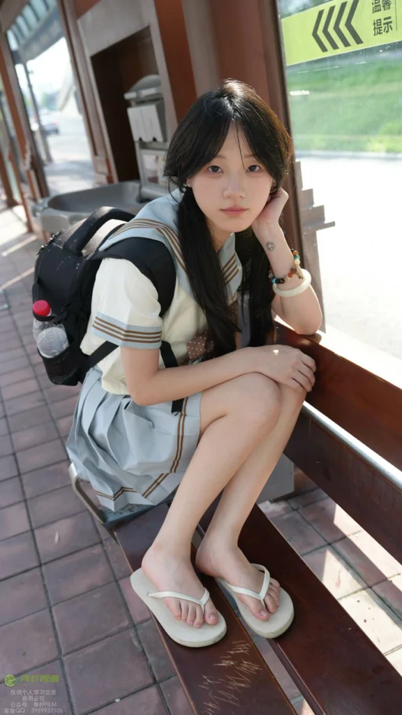 青柠映画 NO.048 – 阿慌 JK公交站[136P/2V/4.67GB]插图4