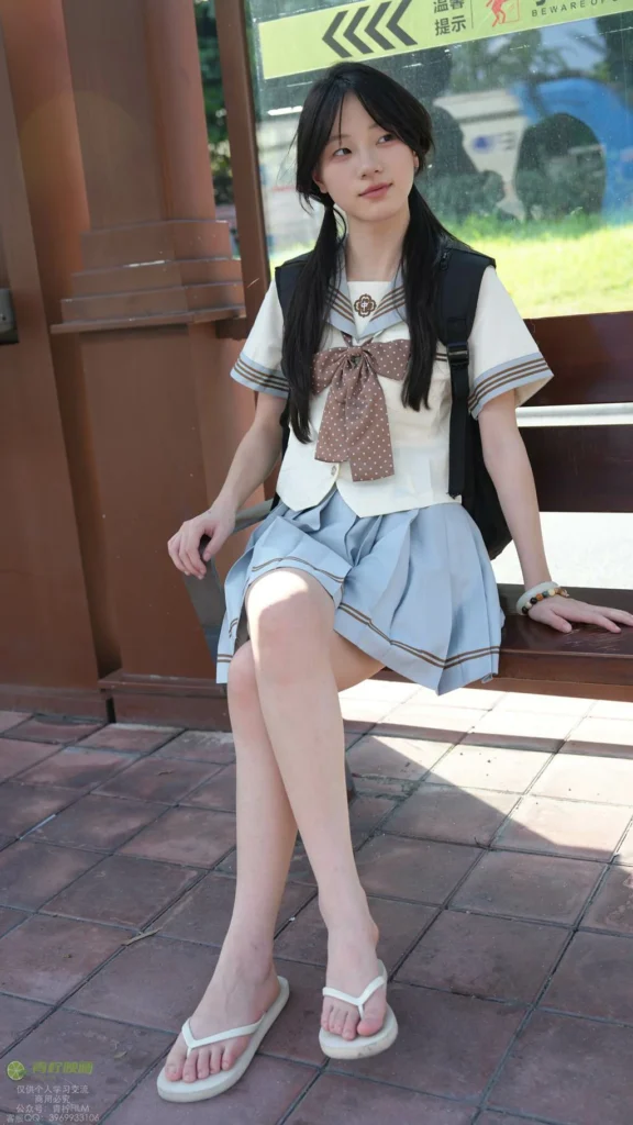 青柠映画 NO.048 – 阿慌 JK公交站[136P/2V/4.67GB]插图1