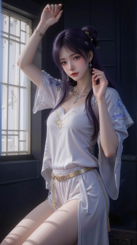 AI绘画 816 遮天-姬紫月[18P/144M]-无料摄影圈