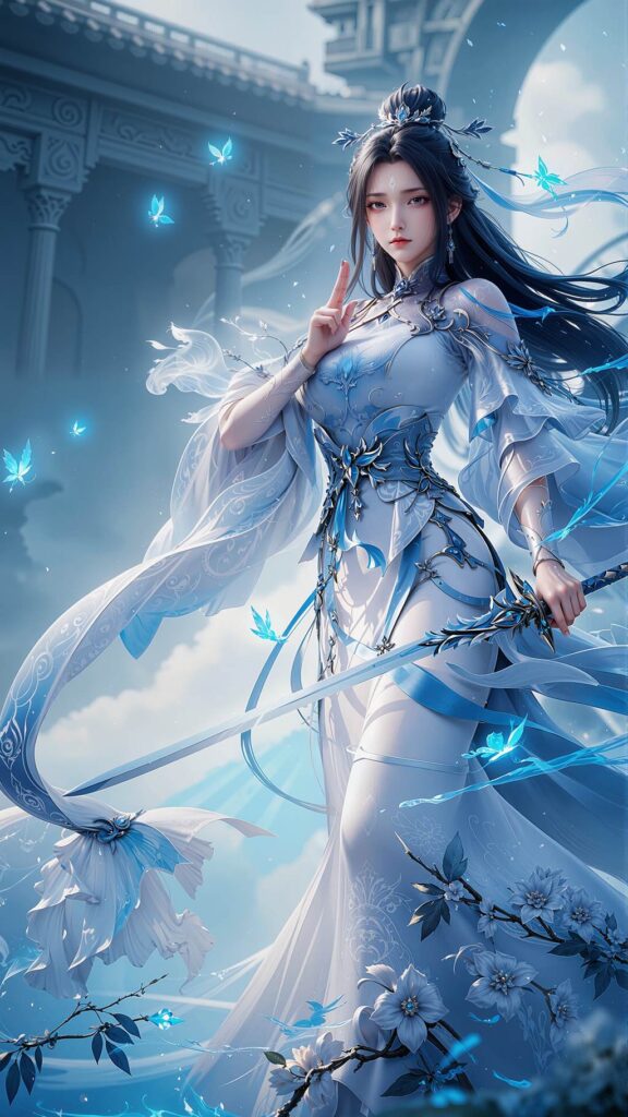 AI绘画 818 诛仙-陆雪琪[16P/139M]插图