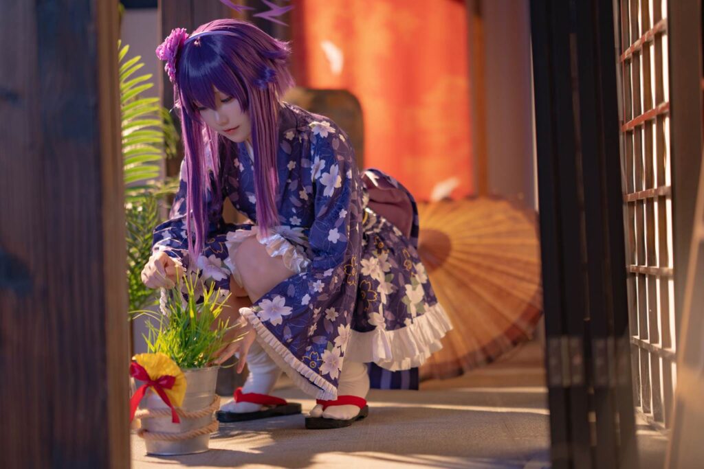 lunananya NO.011 – Blue Archive Igusa Haruka (New Year)[34P/214MB]插图2