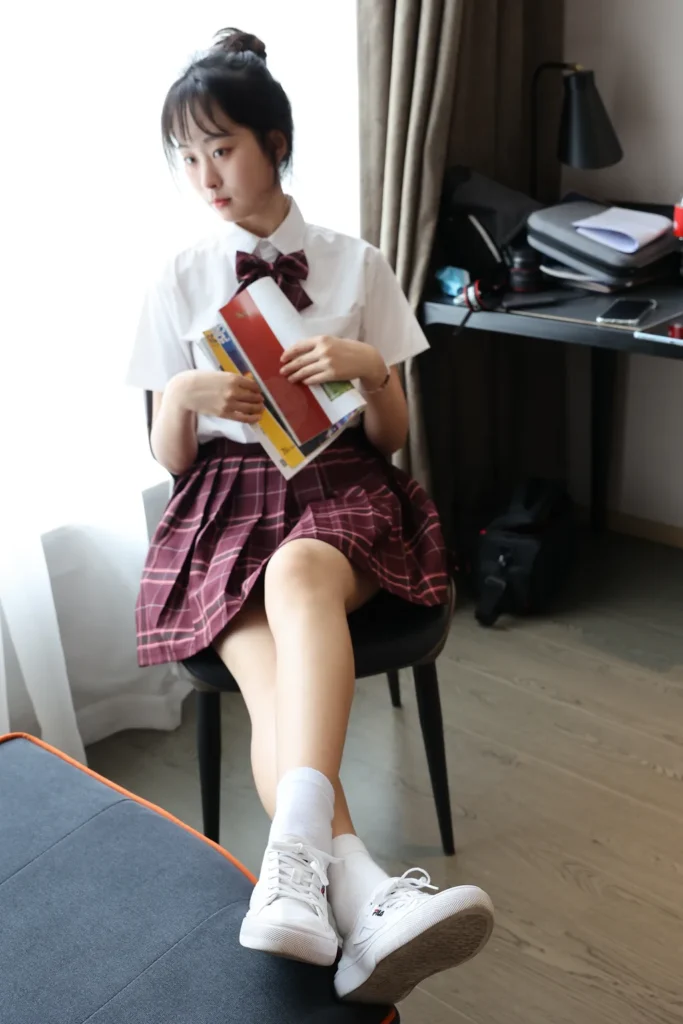 三禾摄影 NO.006 格格JK[188P/949MB]插图3