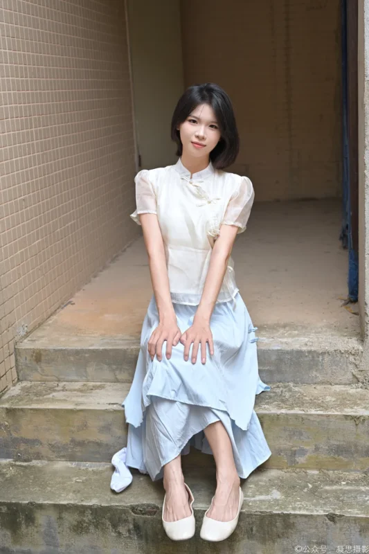 凝思摄影 NO.020 小睿-长裙、短白袜、平底鞋[130P/1V/4.20GB]-无料摄影圈