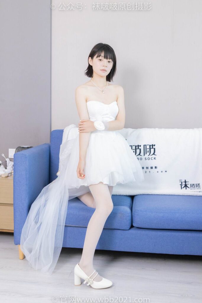 [BoBoSocks袜啵啵]NO.443 糯米-高跟鞋、白丝、裸足[139P/1V/6.32GB]插图2